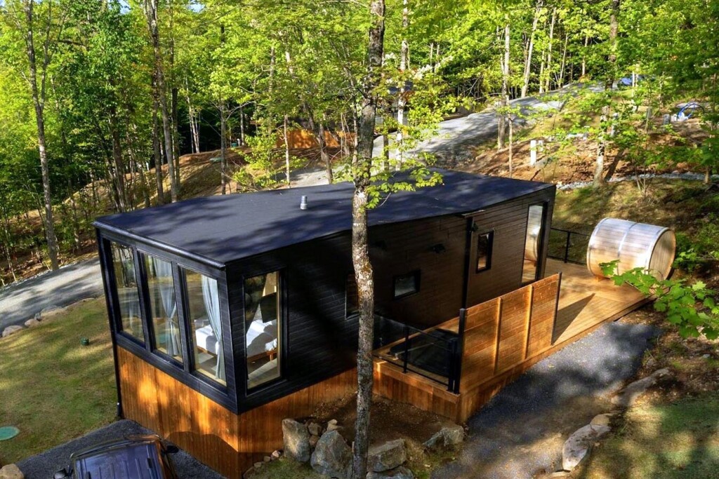 Nature, Logement, Maison, Cabane, Cabane Dans Les Bois, Bain À Remous, Paysage
