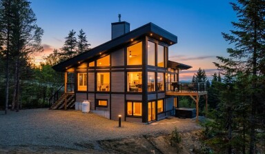 Québec, Bâtiment, Logement, Maison, Paysage, Chalet, Cabine