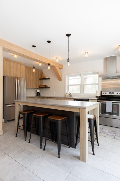 Canada, Indoors, Interior Design, Kitchen, Kitchen Island, Dining Table, Floor