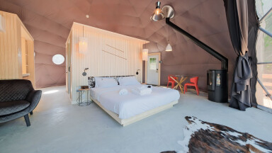 Québec, Indoors, Interior Design, Housing, Loft, Wood, Bed