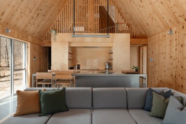 Canada, Intérieur, Design D'intérieur, Loft, Décoration D'intérieur, Salon, Bois
