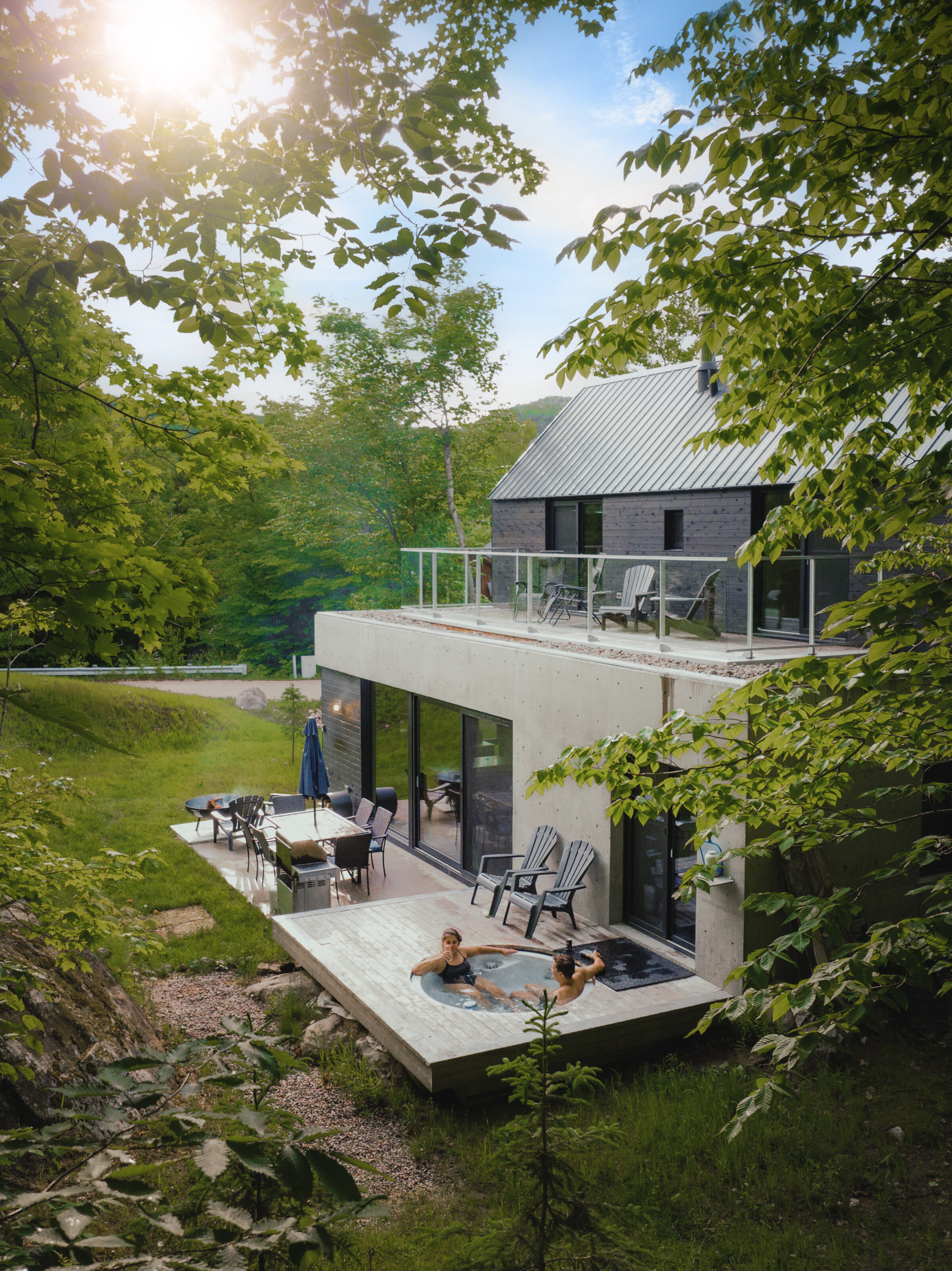 Spahaus 126, chalet à louer à Lac-Supérieur dans les Laurentides