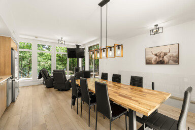 Canada, Dining Room, Dining Table, Indoors, Table, Interior Design, Wood