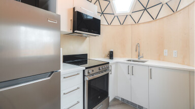 Canada, Intérieur, Design D'intérieur, Cuisine, Évier, Appareil, Micro-Ondes