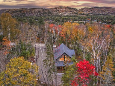 Québec, Arbre, Bâtiment, Extérieur, Abri, Paysage, Feuille