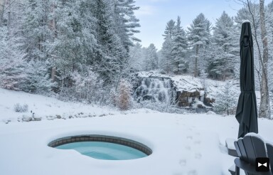 Canada, Tree, Hot Tub, Tub, Outdoors, Scenery, Fir