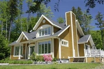 Nature,, Cottage, Housing, Siding, Neighborhood, Grass, Villa