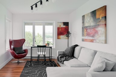 Nature,, Home Decor, Living Room, Interior Design, Couch, Rug, Table