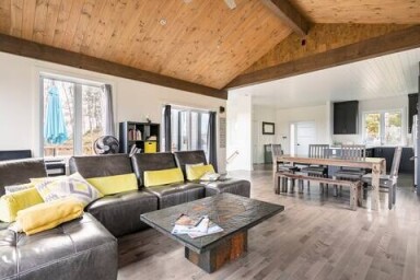 Chalet, Design D'intérieur, Décoration D'intérieur, Penthouse, Canapé, Salon, Table