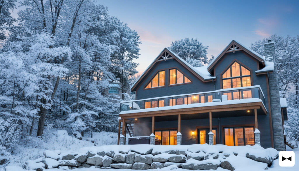 Nature, Logement, Nature, Paysage, Maison, Chalet, Glace