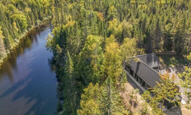 Québec, Végétation, Extérieur, Nature, Arbre, Forêt, Bâtiment