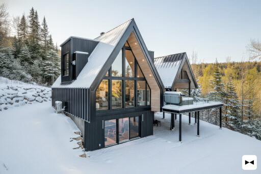 Québec, Building, Cottage, House, Housing, Tree, Interior Design