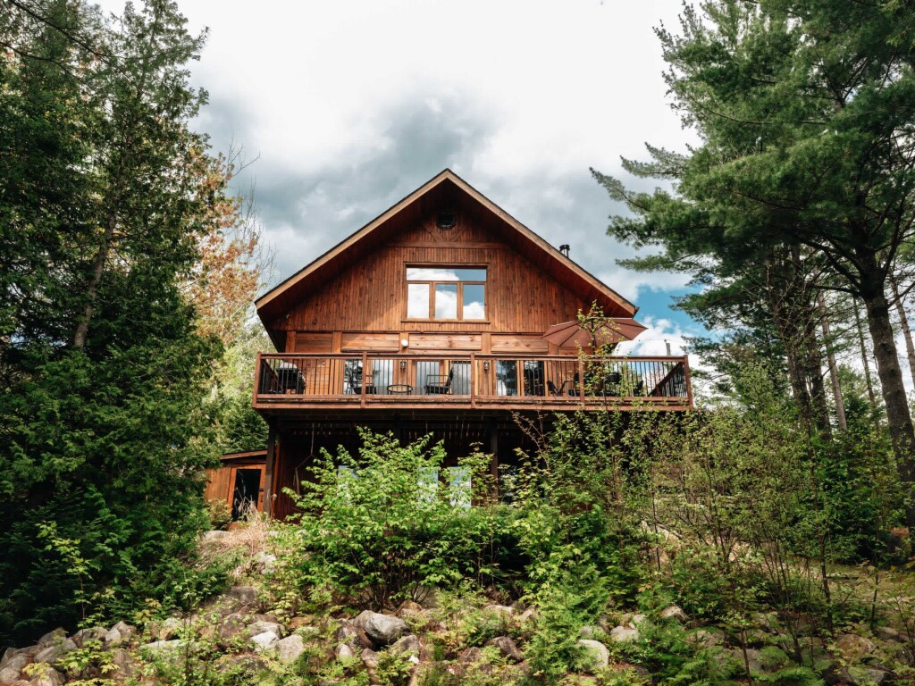 Nature,, Housing, House, Cabin, Cabin In The Woods, Chair, Desk