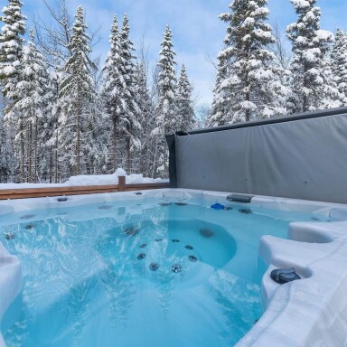 Canada, Tub, Hot Tub, Outdoors