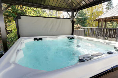 Québec, Baignoire, Bain À Remous, Piscine, Eau, Piscine, Extérieur
