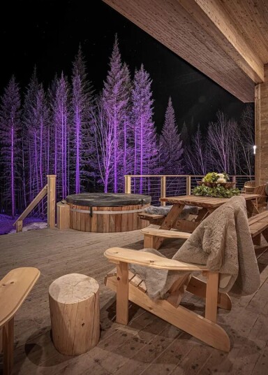 Cottage, Hot Tub, Tub, Wood