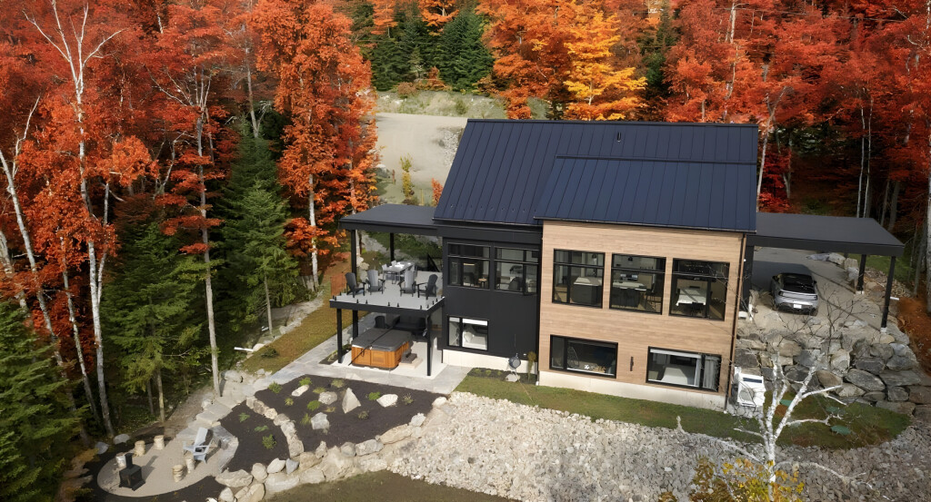 Canada, Arbre, Extérieur, Paysage, Voiture, Chaise, Logement