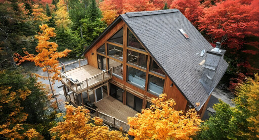 Nature, Bâtiment, Personne, Automne, Logement, Arbre, Paysage