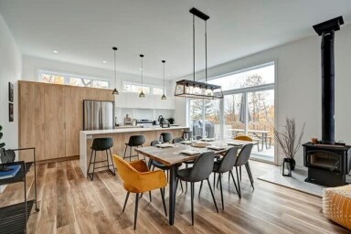 Cottage, Interior Design, Dining Room, Dining Table, Table, Wood, Home Decor
