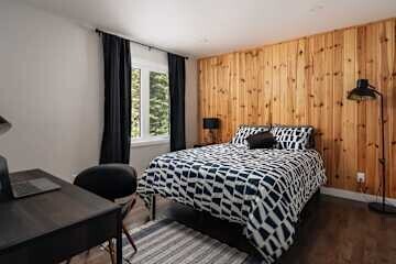 Nature, Intérieur, Design D'intérieur, Panneaux De Bois, Lit, Mobilier, Chambre À Coucher