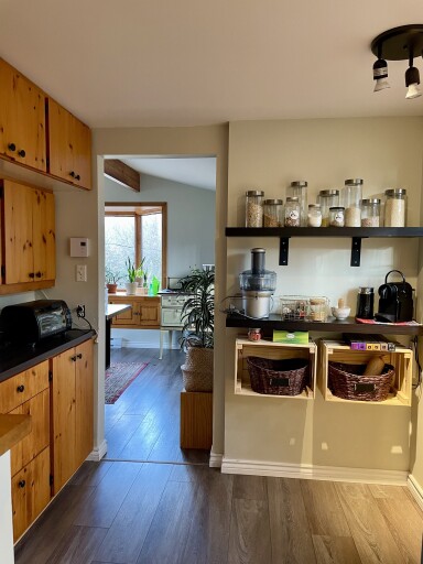 Québec, Interior Design, Floor, Kitchen, Flooring, Wood, Shelf