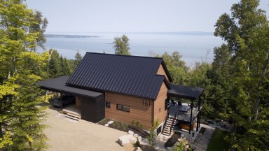 Québec, Outdoors, Scenery, Housing, Shelter, Chair, Car