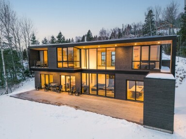 Québec, Logement, Chaise, Design D'intérieur, Maison, Banc, Villa