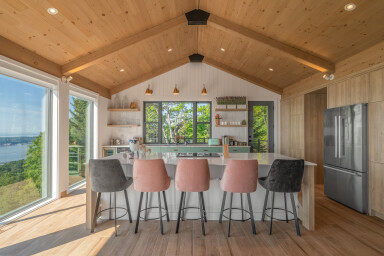 Cottage, Interior Design, Wood, Dining Table, Dining Room, Scenery, Floor
