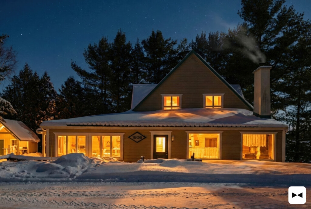 Nature, Bâtiment, Chalet, Logement, Villa, Cheminée, Arbre