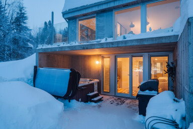 Québec, Bâtiment, Extérieur, Abri, Nature, Logement, Centre De Villégiature