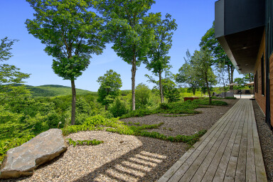 Cottage, Path, Walkway, Gravel, Road, Boardwalk, Scenery