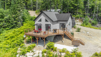 Nature,, Cottage, House, Housing, Outdoors, Scenery, Chair