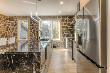 Québec, Intérieur, Design D'intérieur, Sol, Revêtement De Sol, Réfrigérateur, Cuisine