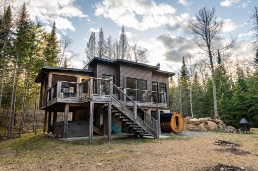 Nature,, Housing, Shelter, House, Tree, Chair, Cabin