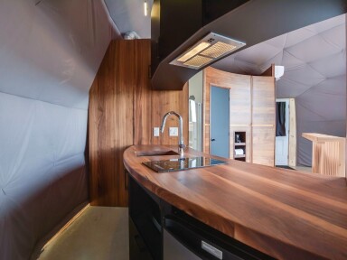Chalet, Design D'intérieur, Bois, Bois Dur, Bois Teinté, Contreplaqué, Robinet D'évier