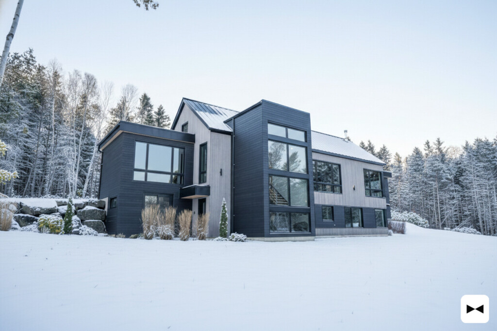 Nature,, Tree, Fir, Building, Shelter, Housing, Ice