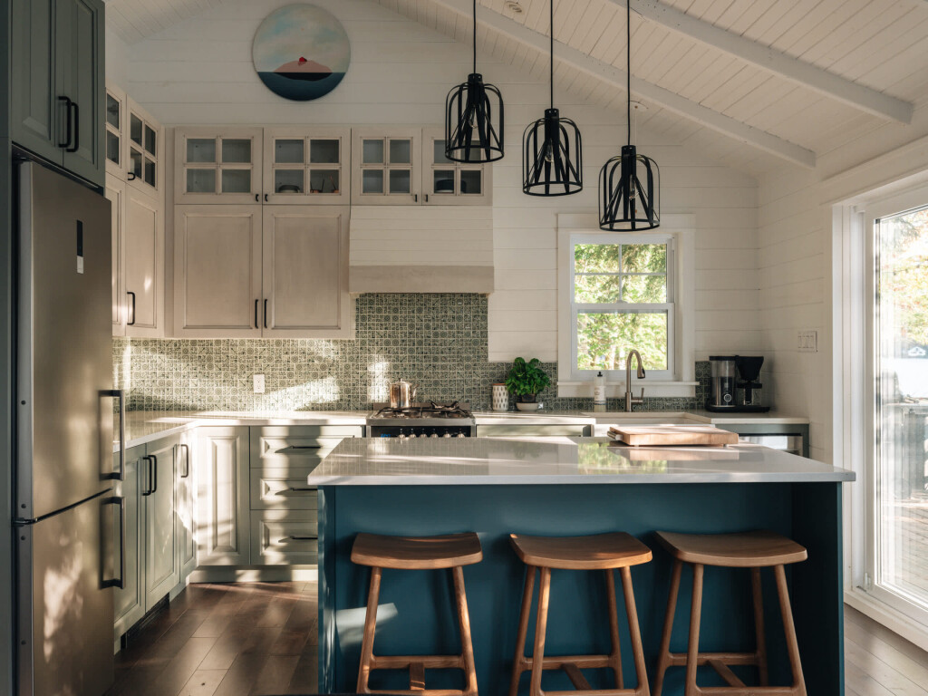 Nature,, Indoors, Interior Design, Kitchen, Kitchen Island, Bar Stool, Furniture