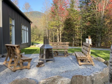 Canada, Design D'intérieur, Jardin, Banc, Herbe, Paysage, Bois