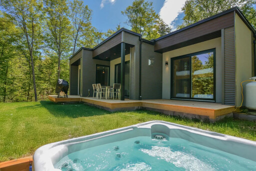 Nature, Design D'intérieur, Baignoire, Bain À Remous, Logement, Villa, Herbe