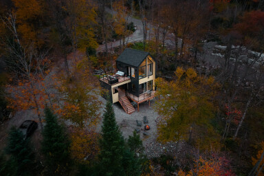 Québec, Bâtiment, Abri, Arbre, Logement, Cabane, Maison