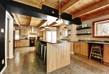 Nature, Intérieur, Design D'intérieur, Bois, Cuisine, Plancher, Robinet D'évier
