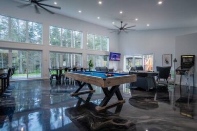 Québec, Meubles, Table, Intérieur, Ventilateur De Plafond, Salle De Billard, Table De Billard