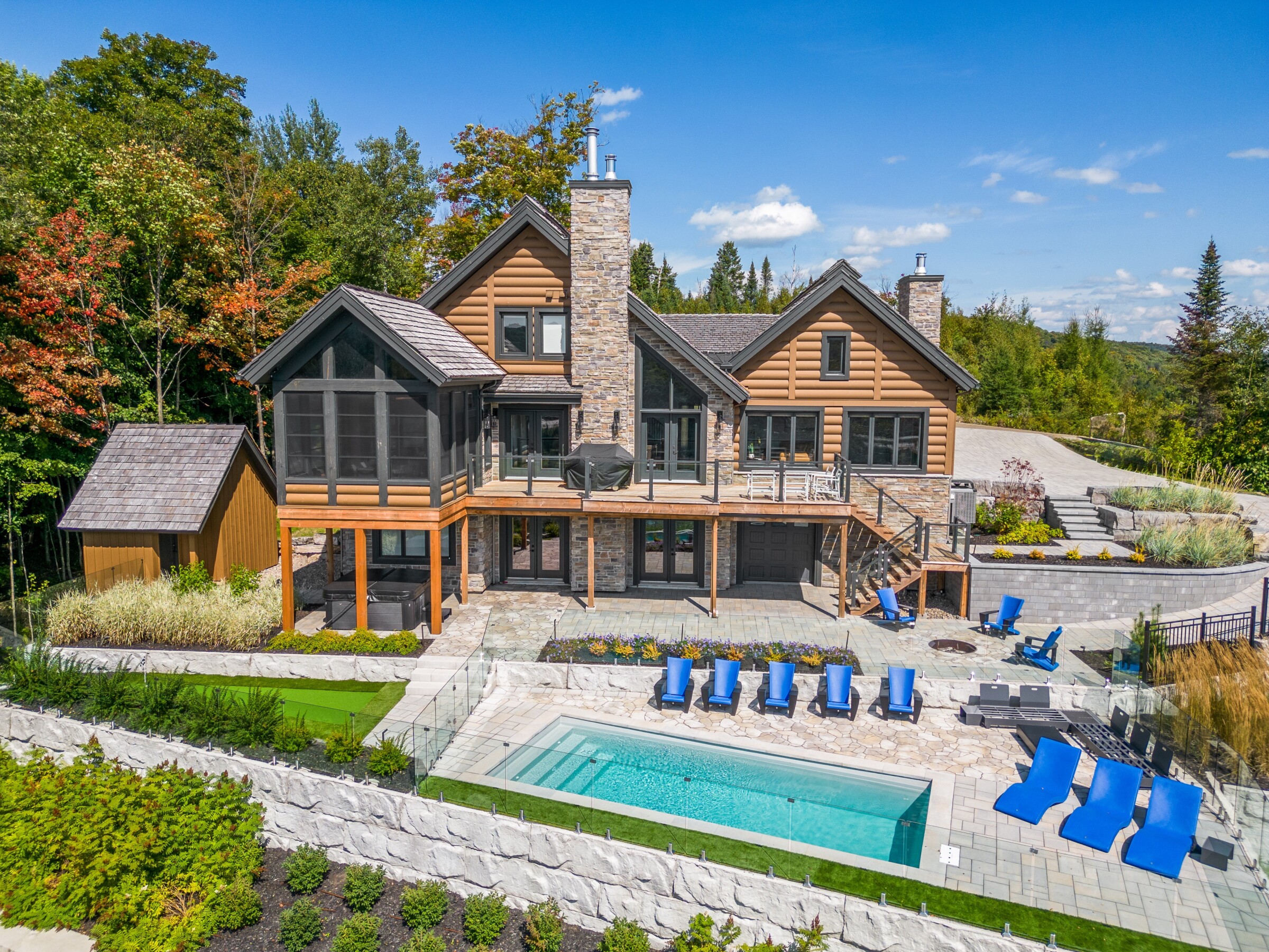 Ohana, chalet à louer à Mont-Blanc dans les Laurentides