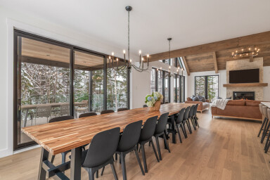 Québec, Design D'intérieur, Bois, Bois Dur, Salle À Manger, Table À Manger, Table