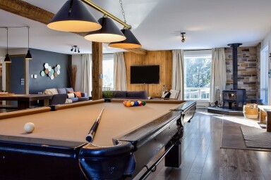 Canada, Furniture, Table, Indoors, Monitor, Billiard Room, Pool Table