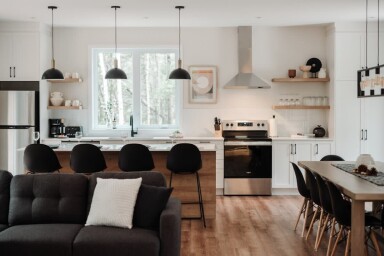 Canada, Intérieur, Design D'intérieur, Décoration D'intérieur, Salle À Manger, Table À Manger, Cuisine