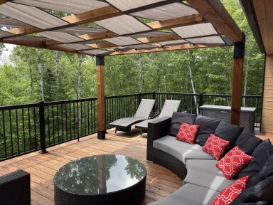 Chalet, Logement, Véranda, Design D'intérieur, Patio, Chaise, Canapé