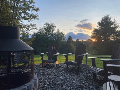 Québec, Nature, Outdoors, Scenery, Chair, Grass, Park