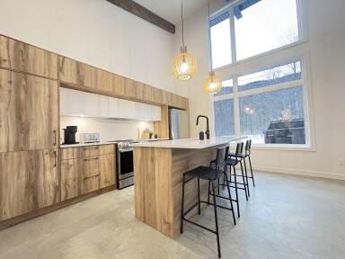 Canada, Indoors, Interior Design, Wood Panels, Kitchen, Floor, Wood
