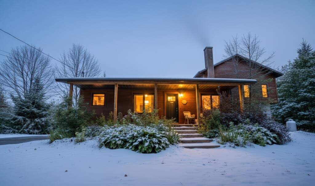 Nature, Chaise, Logement, Maison, Arbre, Sapin, Cabine